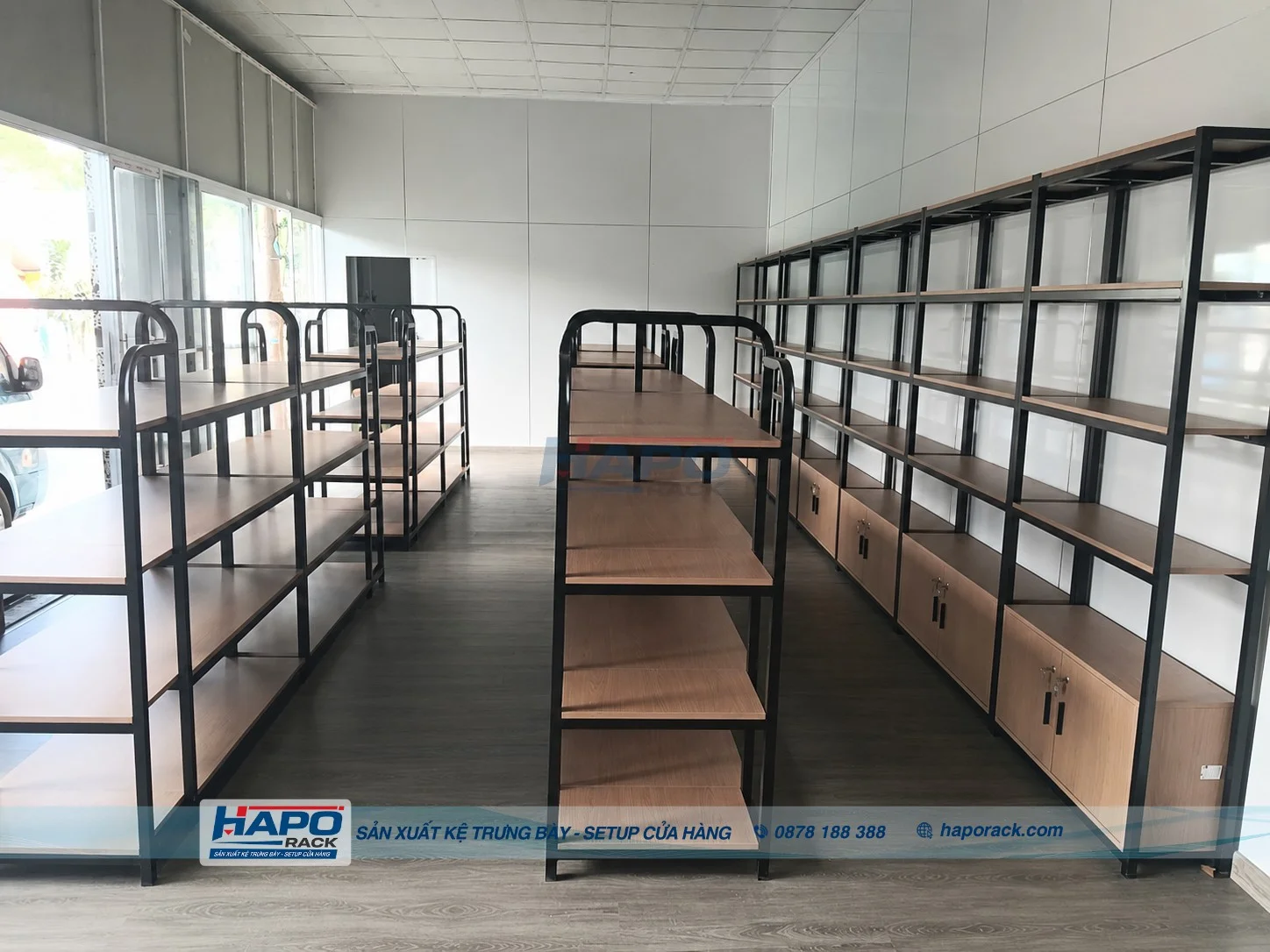 Kệ Siêu Thị Phường Bình Phú TP.HCM – Sản Xuất Trực Tiếp Tại Xưởng