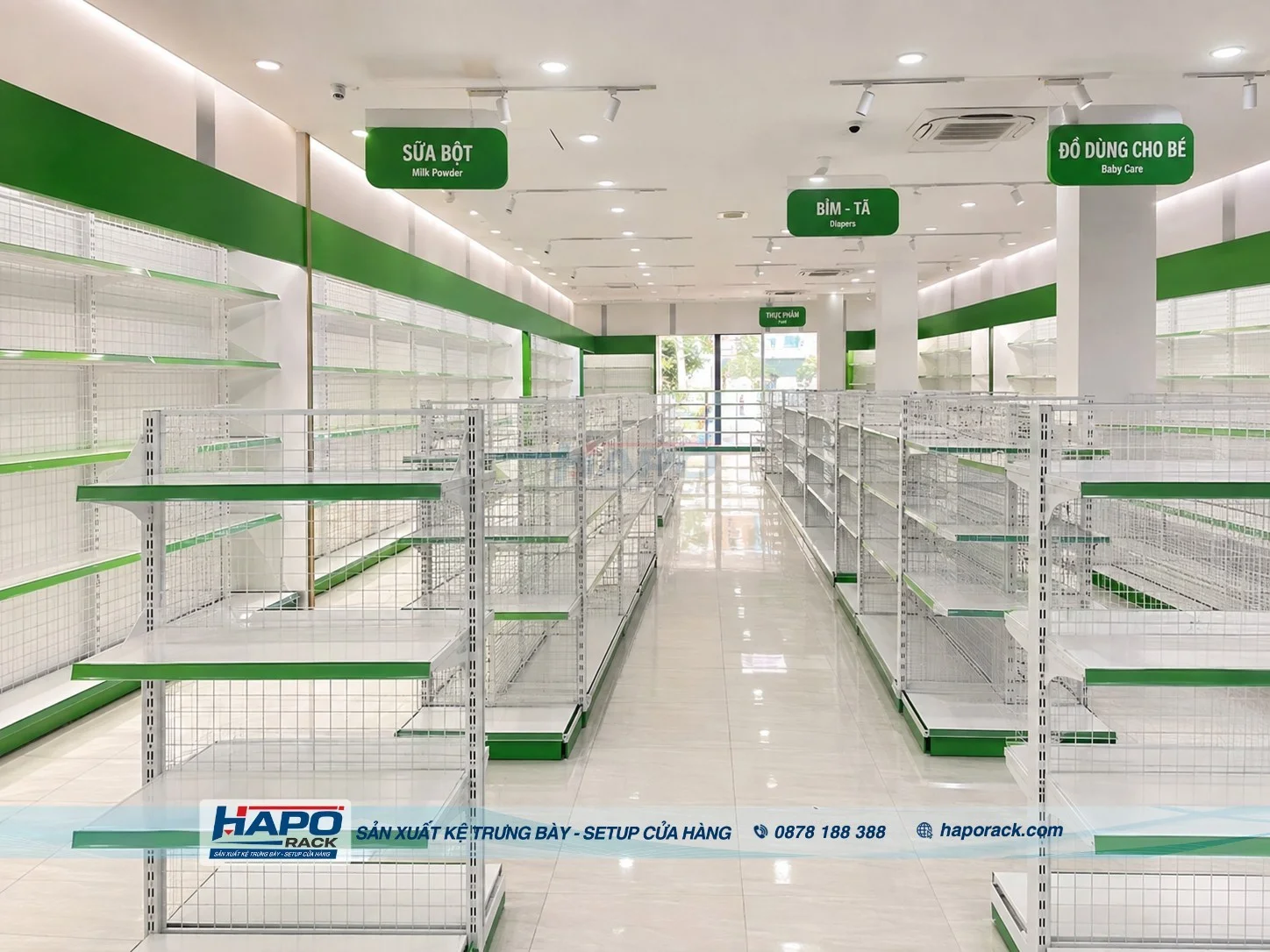 Kệ Mâm Gỗ Cho Cửa Hàng Tại Bàu Lâm
