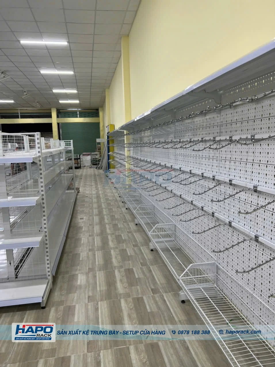 Kệ Móc Treo HAPO Rack – Tư Vấn, Sản Xuất Và Lắp Đặt 2026