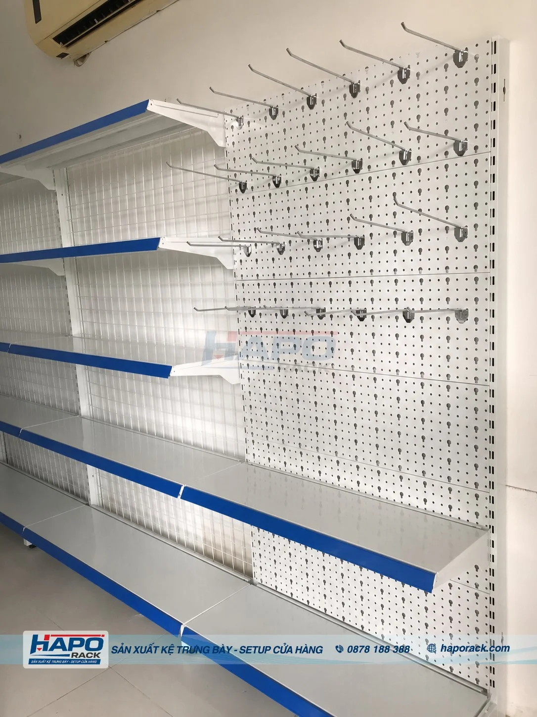 Kệ Móc Treo HAPO Rack – Tư Vấn, Sản Xuất Và Lắp Đặt 2026