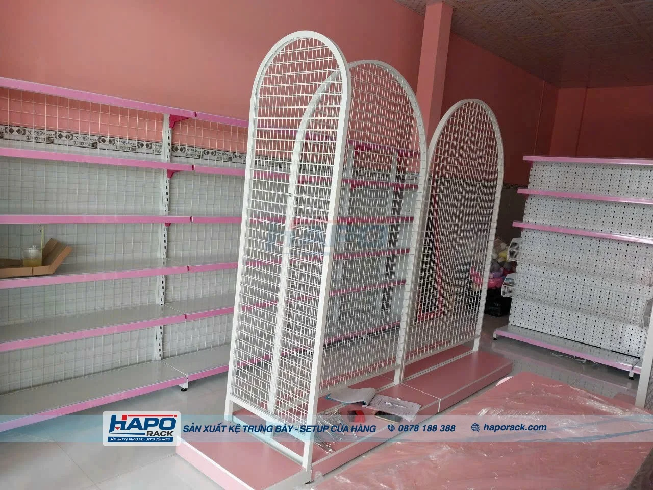Kệ Móc Treo Phụ Kiện – Mẫu Bền Đẹp, Dễ Bố Trí Hàng Hóa
