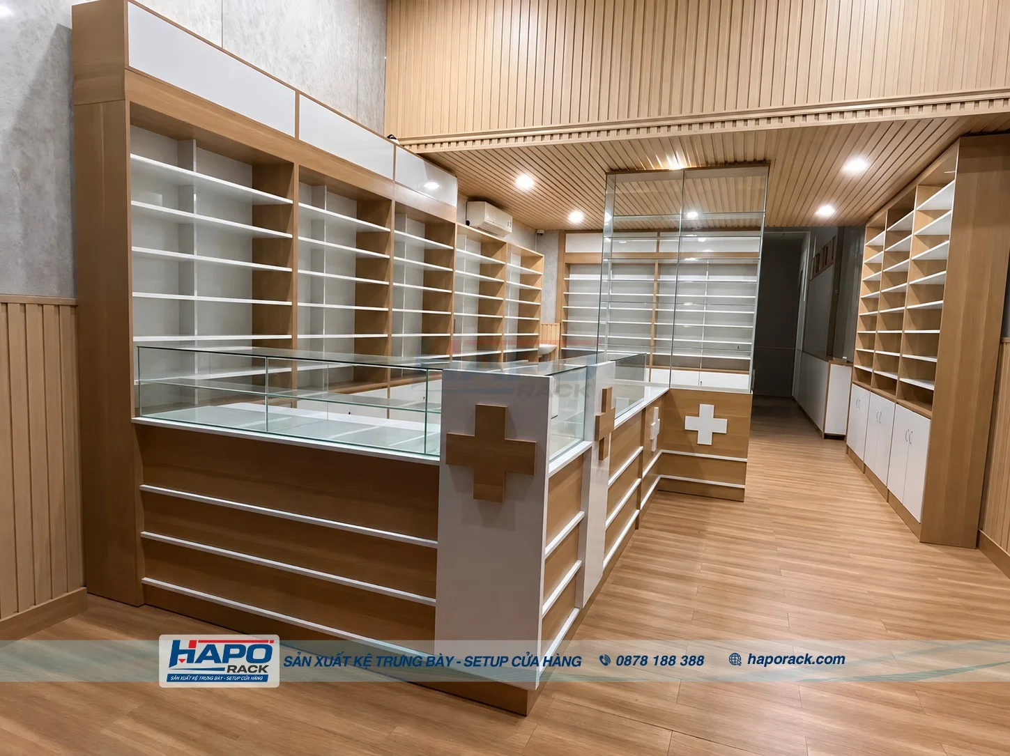 Kệ Nhà Thuốc 2027 – Giải Pháp Bố Trí Không Gian Nhà Thuốc Hiệu Quả