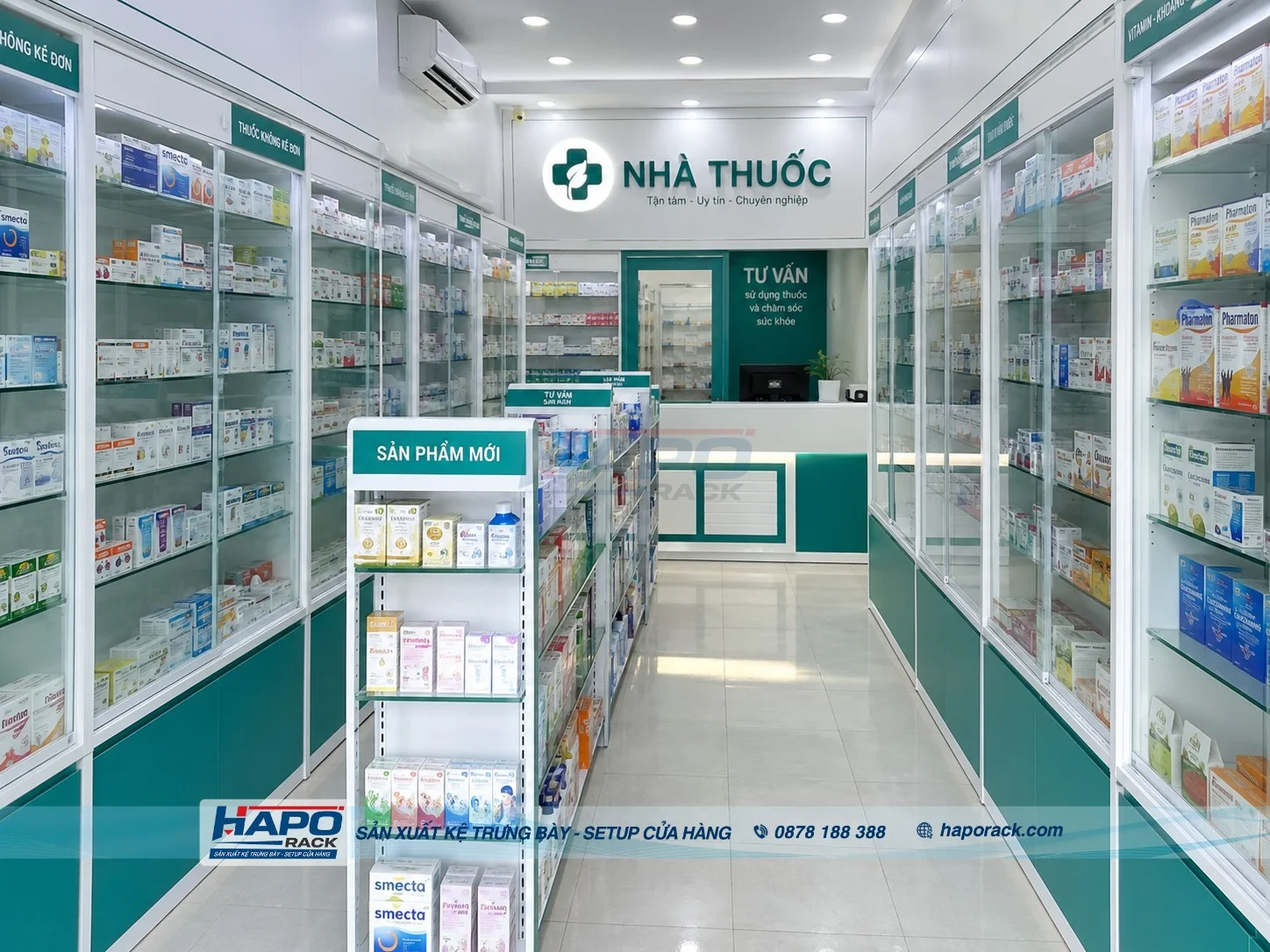 Kệ Nhà Thuốc 2027 – Top Mẫu Đẹp, Dễ Bố Trí, Tối Ưu Không Gian