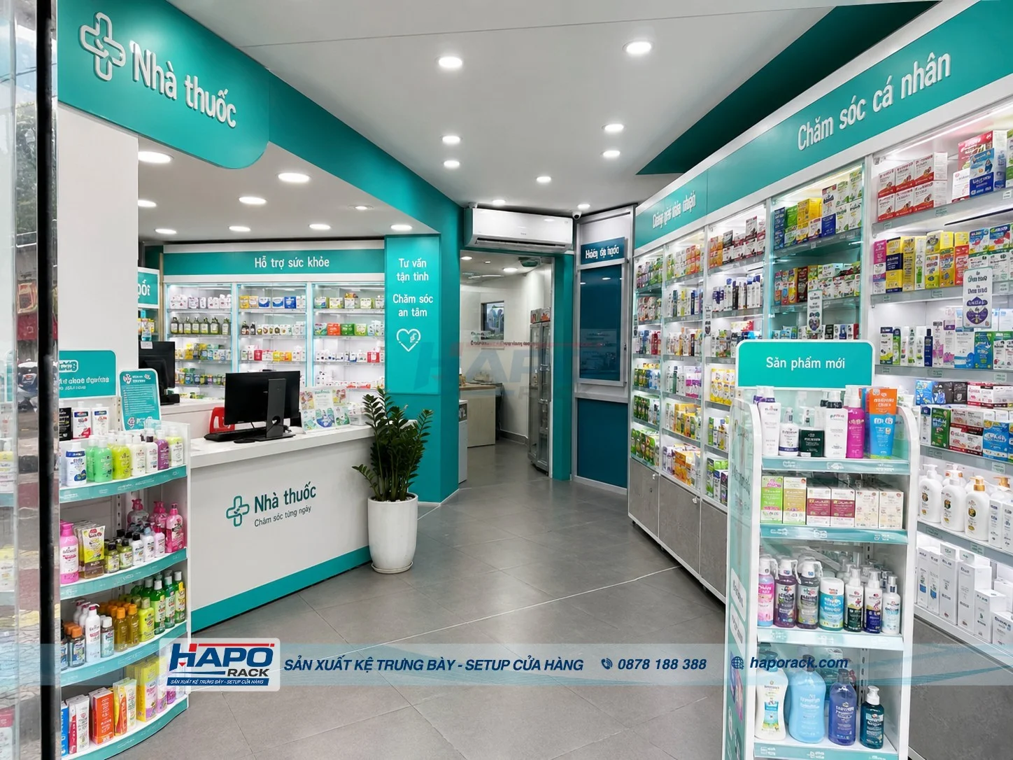 Kệ Nhà Thuốc 2027 – Xu Hướng Thiết Kế Gọn Đẹp, Hiện Đại