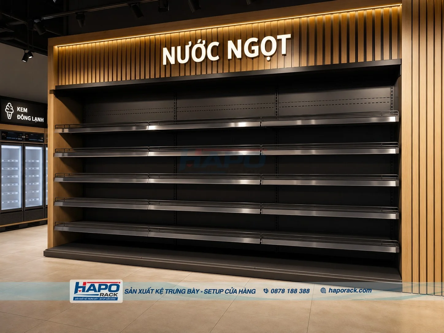 Kệ Nước Giải Khát Tạp Hóa – Mẫu Đẹp, Giá Tốt, Dễ Bố Trí