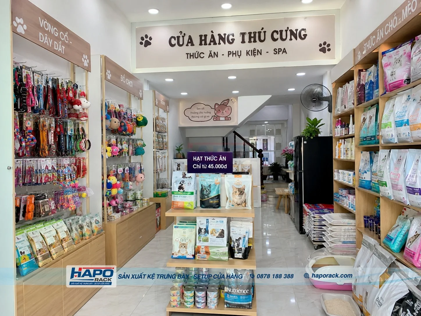 Kệ Pet Shop 2027 – Mẫu Kệ Thú Cưng Đẹp, Bền, Giá Tốt
