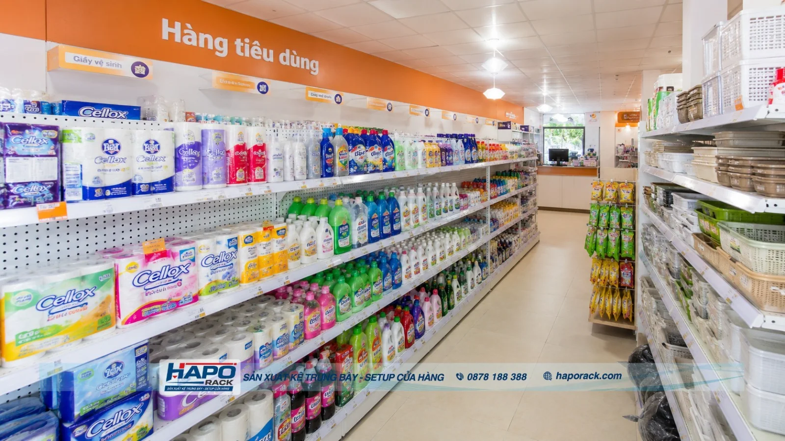 Kệ Siêu Thị 1 Mặt 2027 – Tối Ưu Diện Tích, Tăng Không Gian Trưng Bày