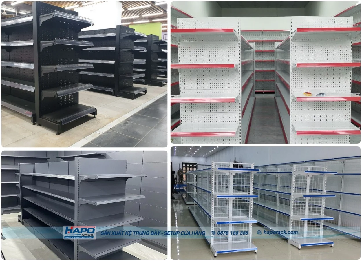 Kệ Siêu Thị Đầu Dãy 2027 – Giải Pháp Tạo Điểm Nhấn Cho Không Gian Bán Lẻ
