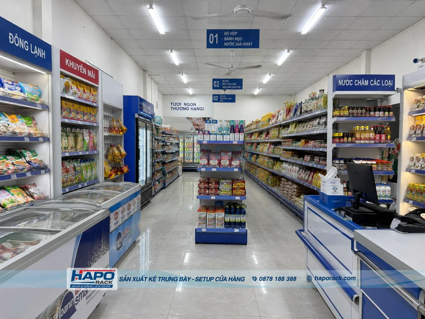 Kệ Siêu Thị Bền Đẹp – Báo Giá Sản Xuất, Lắp Đặt Mới Nhất 2026