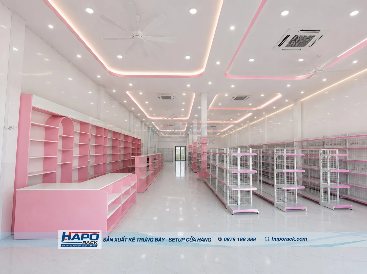 Kệ Siêu Thị Mini – Top 99+ Mẫu Bền Đẹp, Tối Ưu Không Gian