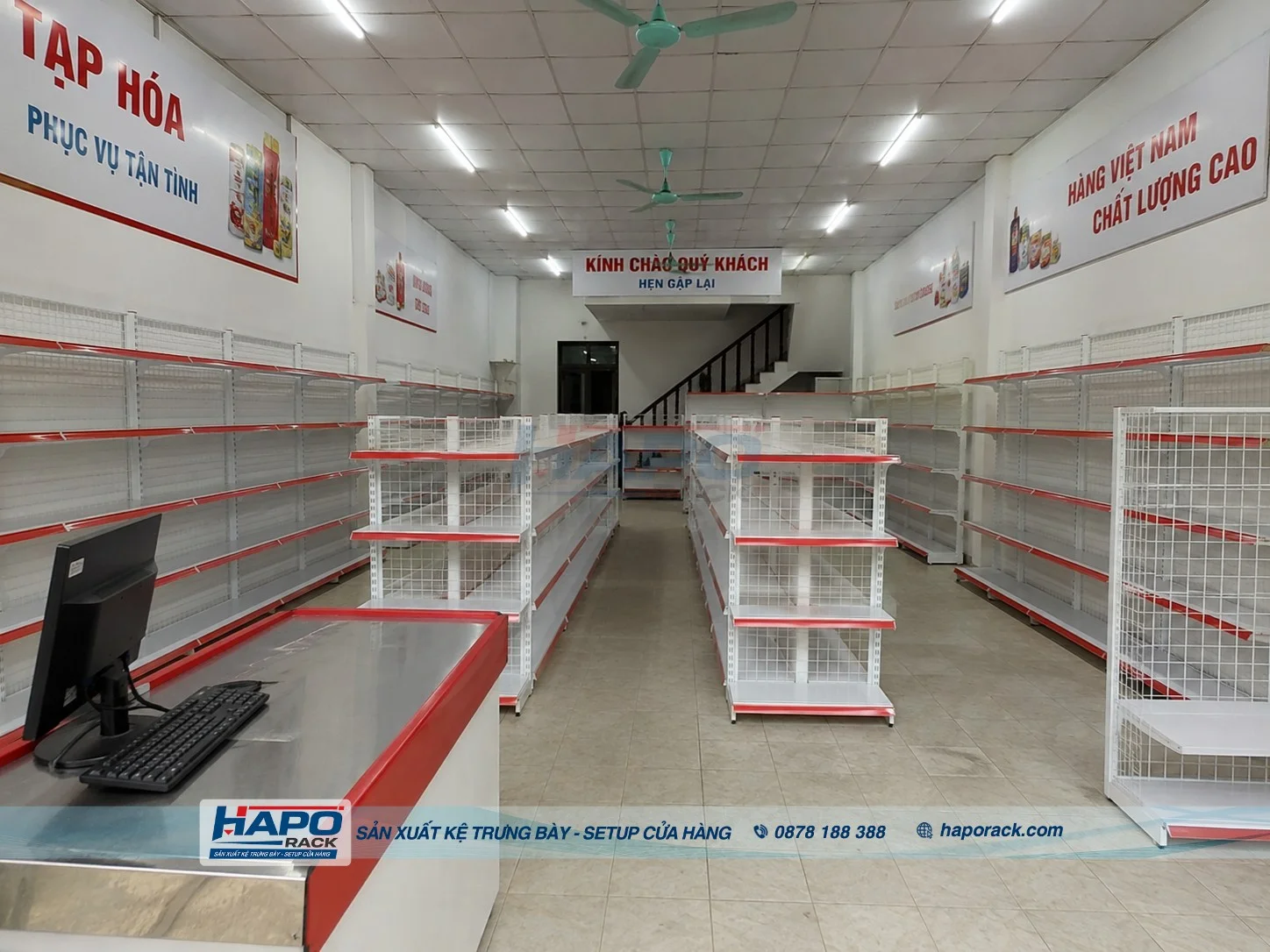 Kệ Siêu Thị Mini – Top 99+ Mẫu Bền Đẹp, Tối Ưu Không Gian