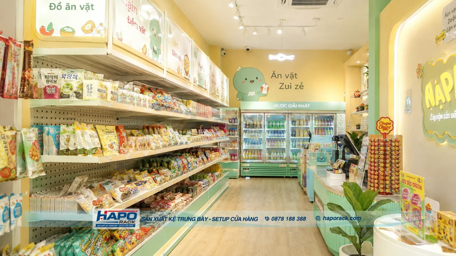 Kệ Siêu Thị Đơn Áp Tường 2027 – Chắc Chắn, Gọn Gàng, Dễ Bố Trí Hàng Hóa