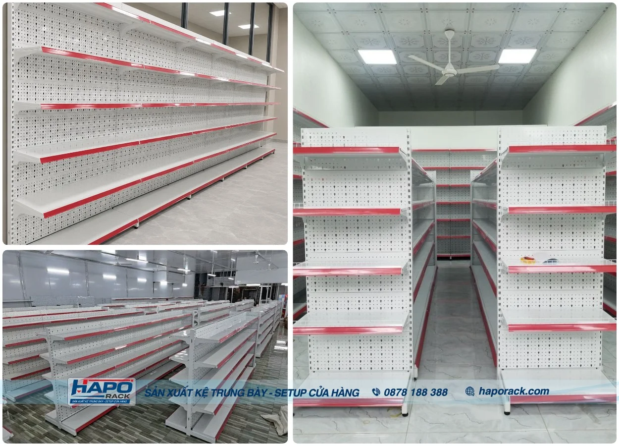 Kệ Siêu Thị TPHCM – Xưởng Sản Xuất Và Lắp Đặt Theo Yêu Cầu