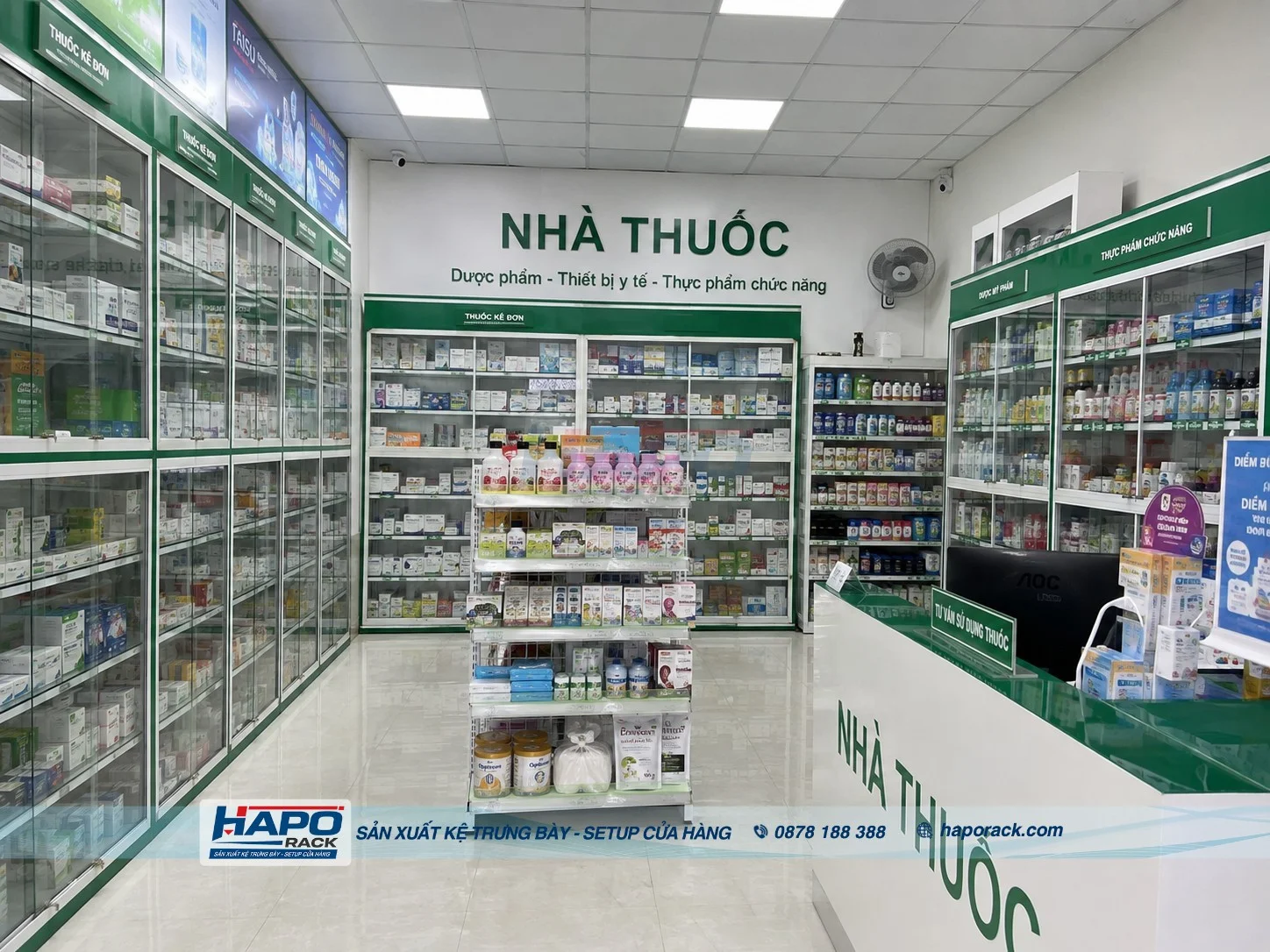 Kệ Trưng Bày Nhà Thuốc 2027 – Top Mẫu Hiện Đại, Tối Ưu Diện Tích