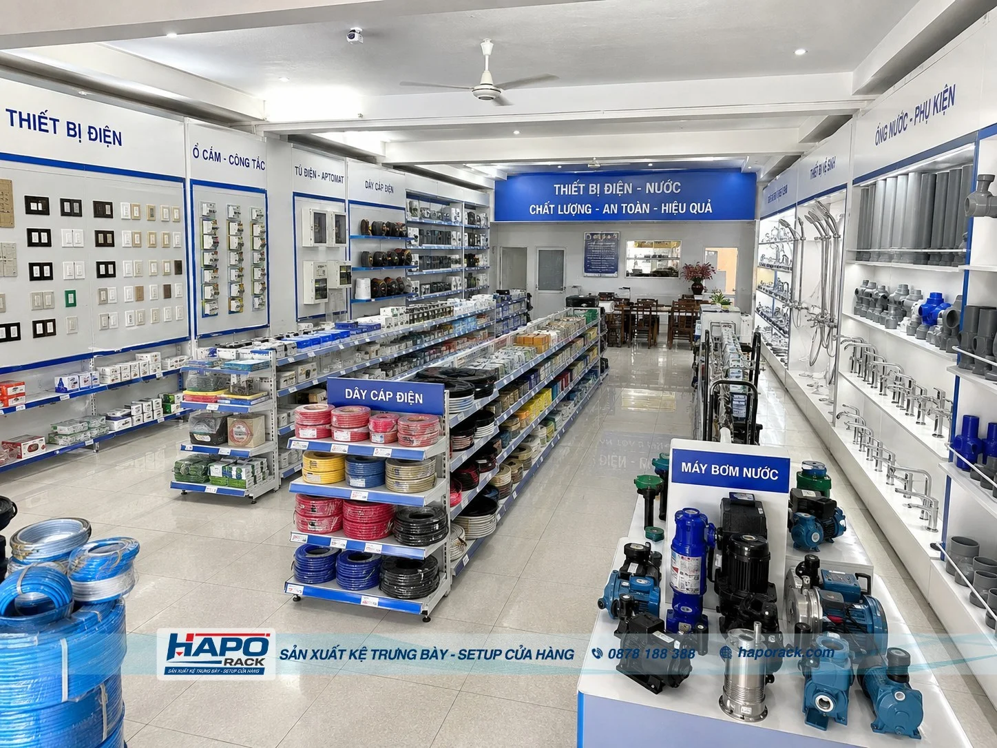 Kệ Trưng Bày Phụ Kiện Điện Nước Đẹp, Tiện Lợi Cho Cửa Hàng 2027
