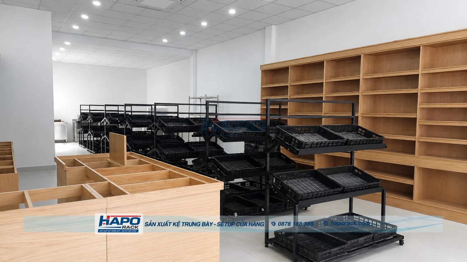 Kệ Trưng Bày Rau Củ Quả Cao Cấp – Thiết Kế Đẹp, Chắc Bền