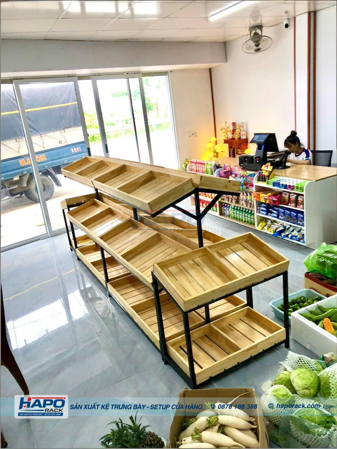 Kệ Trưng Bày Rau Củ Quả Đẹp, Bền – Lựa Chọn Tốt Cho Cửa Hàng 2027