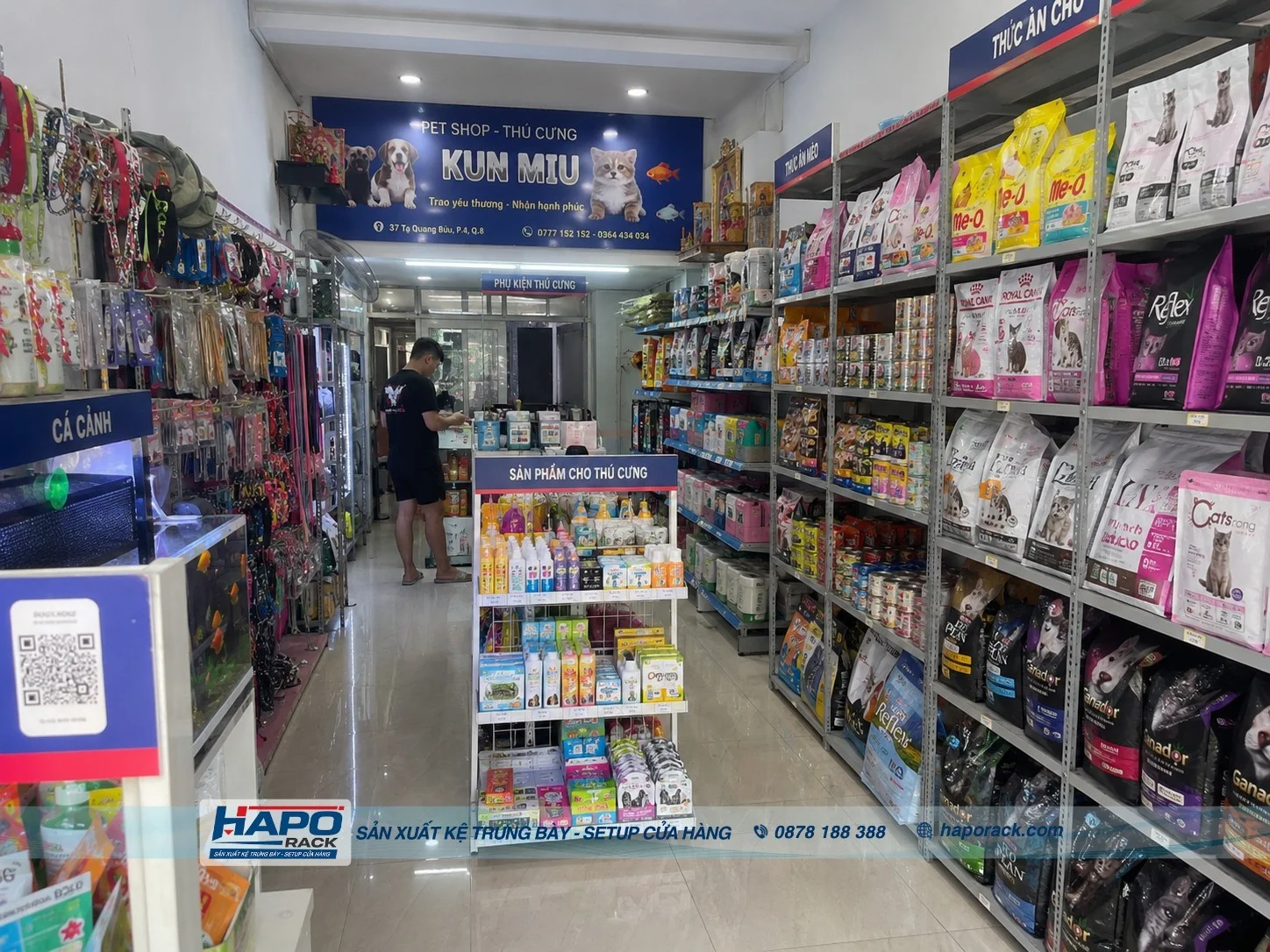 Kệ Trưng Bày Thú Cưng Đẹp 2027 – Nhiều Mẫu Kệ Pet Shop Giá Tốt