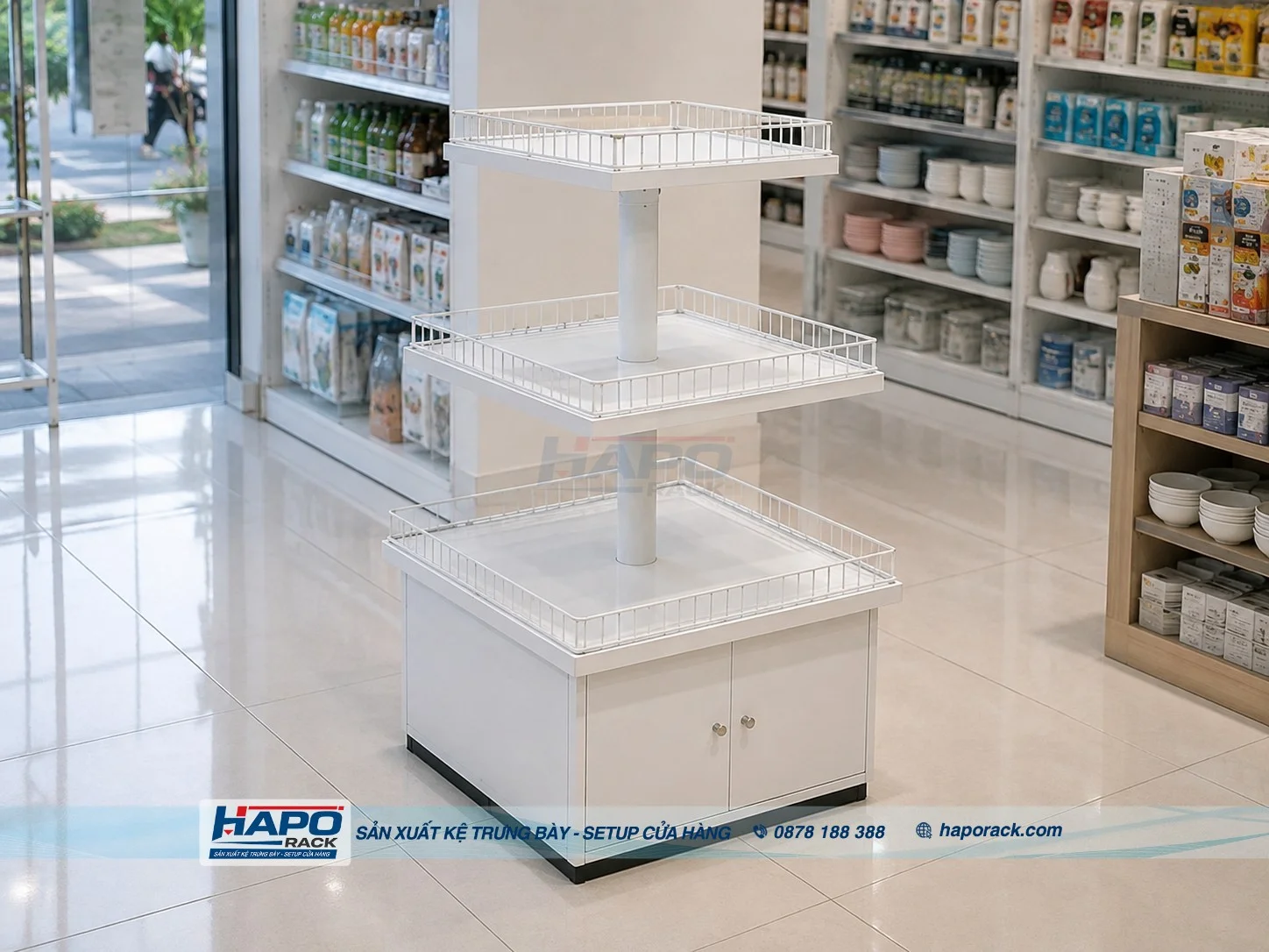 Kệ Ụ Khuyến Mãi Siêu Thị – Thiết Kế Chắc Chắn, Dễ Trưng Bày Hàng