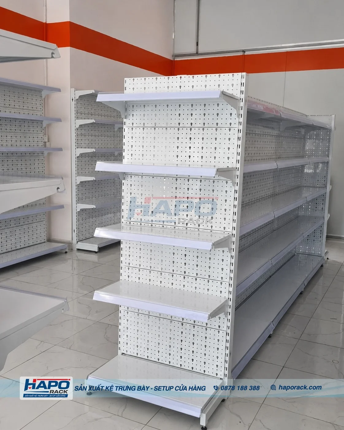 Kích Thước Kệ Đầu Dãy Siêu Thị Và Cách Bố Trí Giúp Tối Ưu Điểm Trưng Bày
