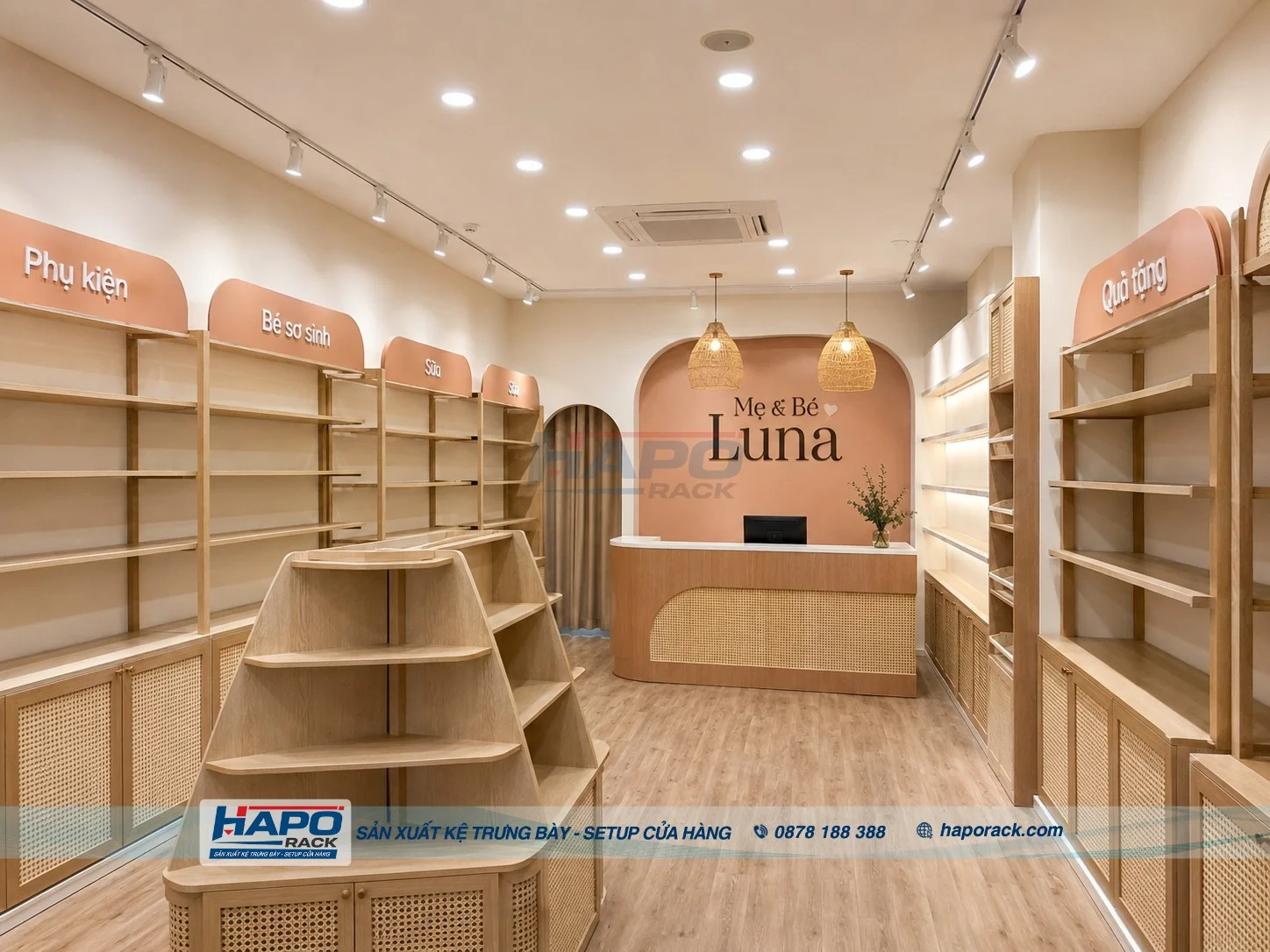 Lắp Đặt Kệ Shop Mẹ Và Bé Tại P. Ô Môn TP. Cần Thơ – Bền Đẹp, Tiết Kiệm Diện Tích