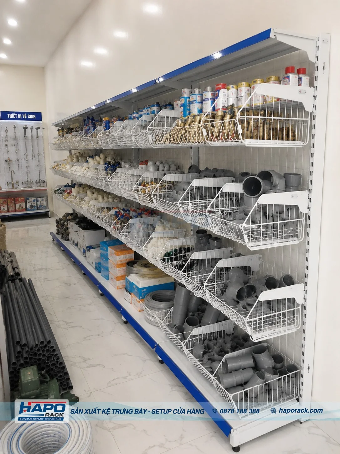 Mẫu Kệ Cửa Hàng Điện Nước Chắc Chắn, Tiết Kiệm Diện Tích 2027
