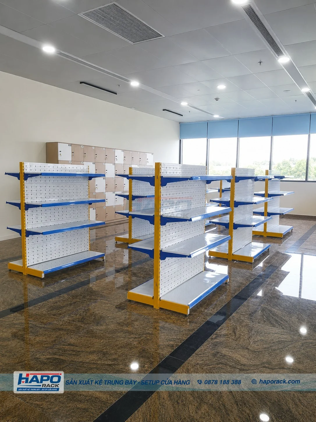 Thi Công Thư Viện Trường Đại Học Y Khoa Phạm Ngọc Thạch – Không Gian Nhà Sách, Văn Phòng Phẩm Hiện Đại