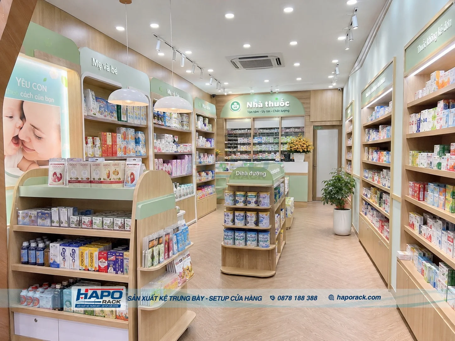Tủ Kệ Nhà Thuốc 2027 – Mẫu Đẹp, Gọn Gàng, Dễ Sử Dụng