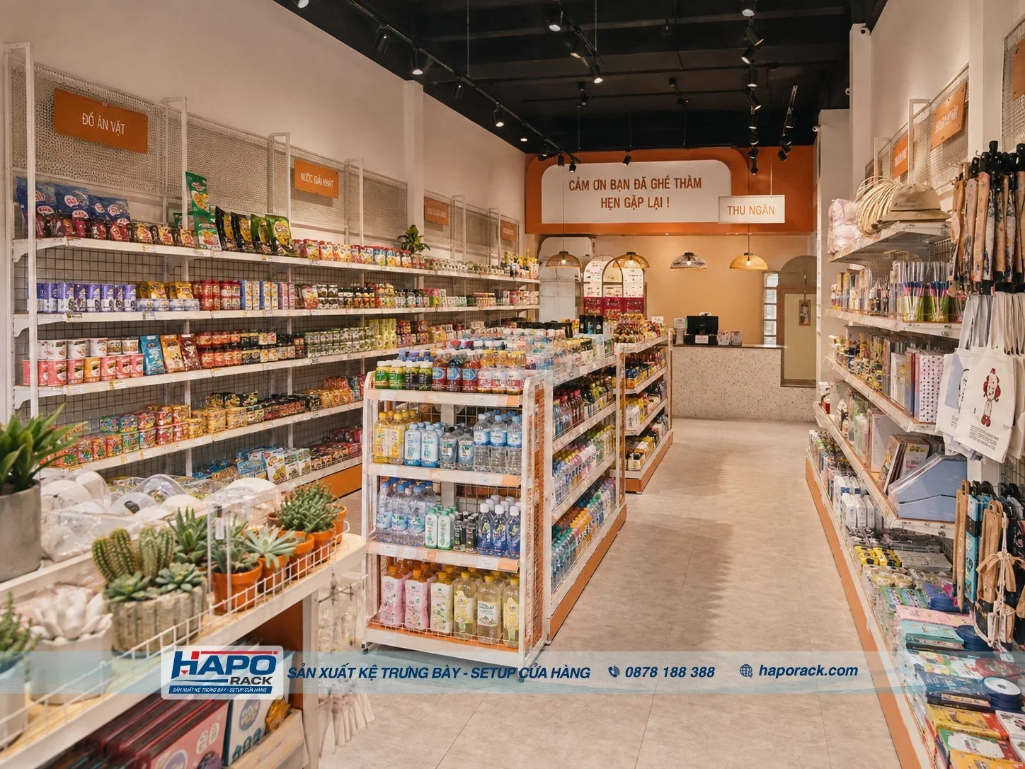 Xưởng Sản Xuất Kệ Siêu Thị Xã Bàu Lâm