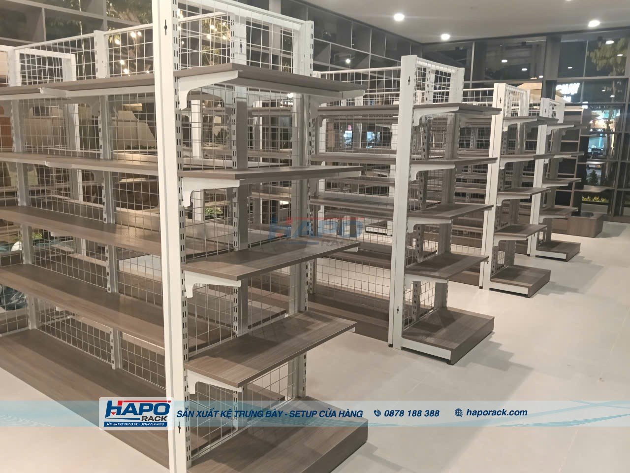 Sản Xuất Kệ Siêu Thị Theo Yêu Cầu Tại Phường Phú Lâm TP.HCM