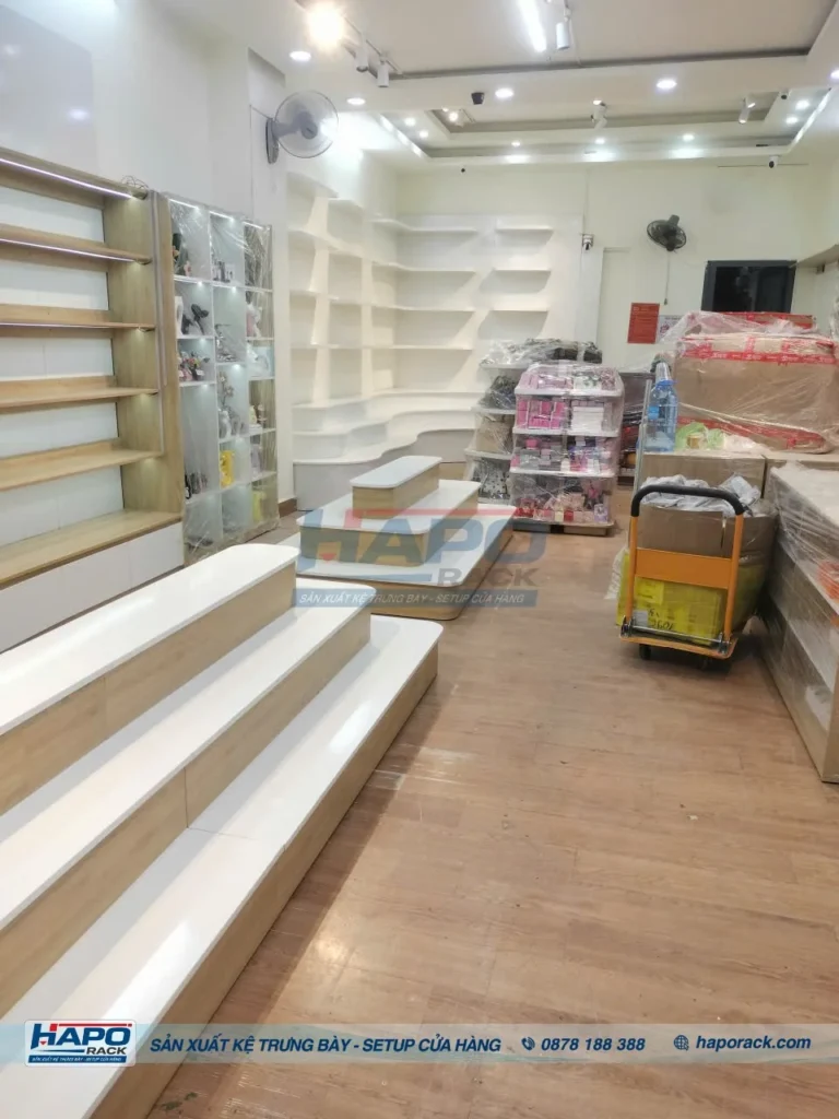 DỰ ÁN CỬA HÀNG TRANG SỨC – PHỤ KIỆN – DECOR G.U ACCESSORIES TẠI ĐÀ LẠT