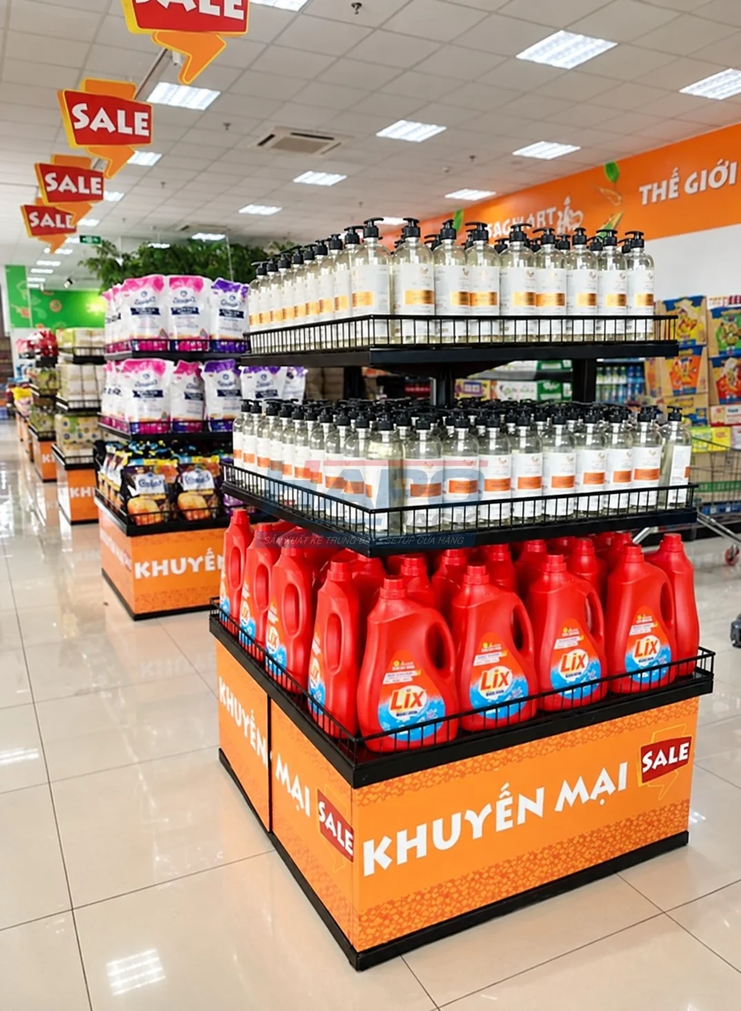 Cách Chọn Kệ Vuông Siêu Thị Theo Mặt Bằng Và Nhóm Hàng