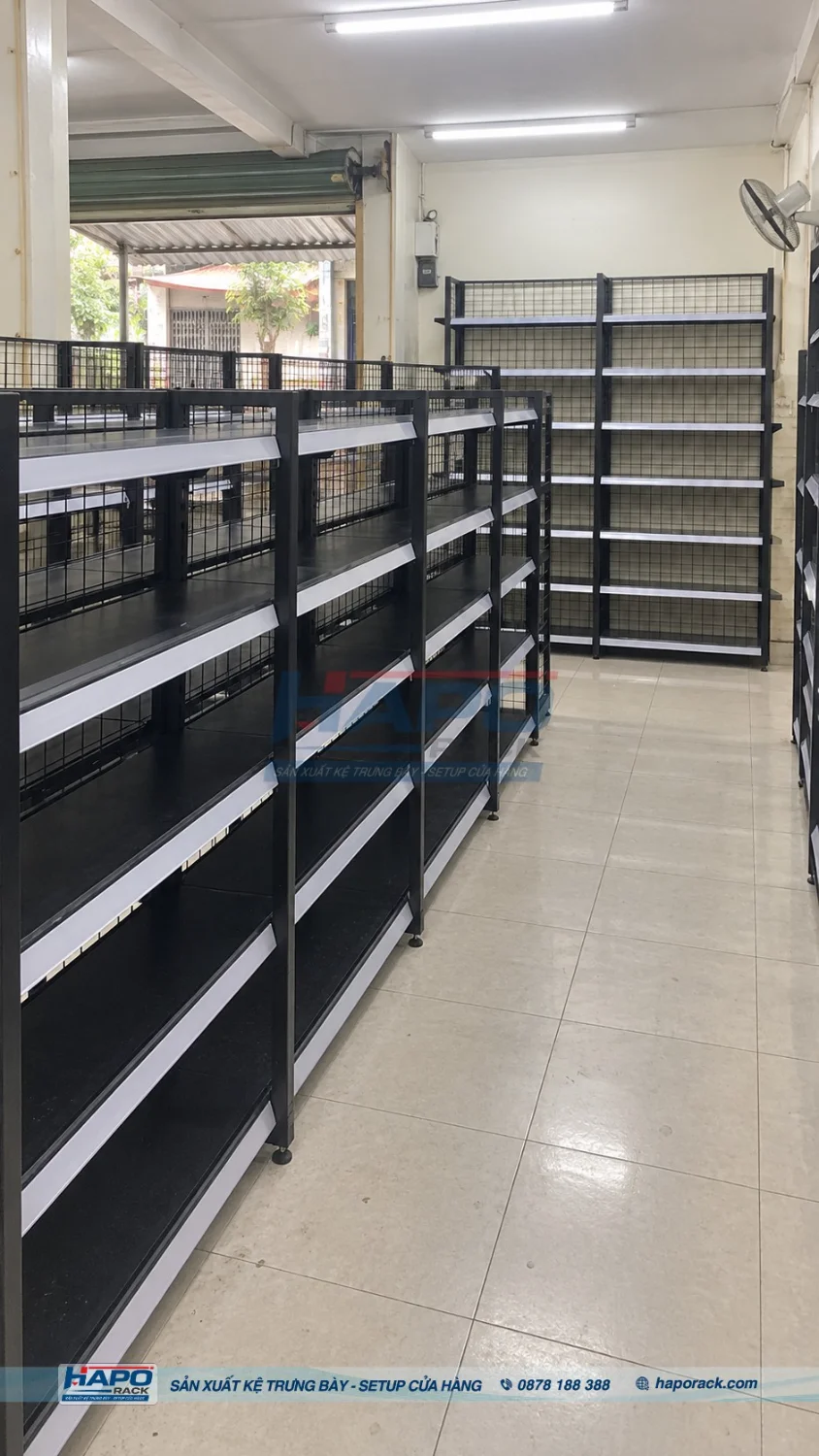 Cách Xếp Hàng Trên Kệ Lưng Lưới 5 Tầng Theo Kích Thước Và Trọng Lượng