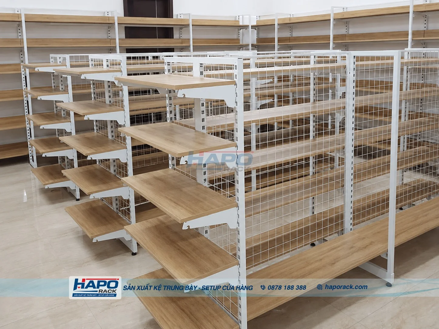 Cơ Sở Sản Xuất Kệ Siêu Thị Tại Phường Phú Định TP.HCM Theo Yêu Cầu