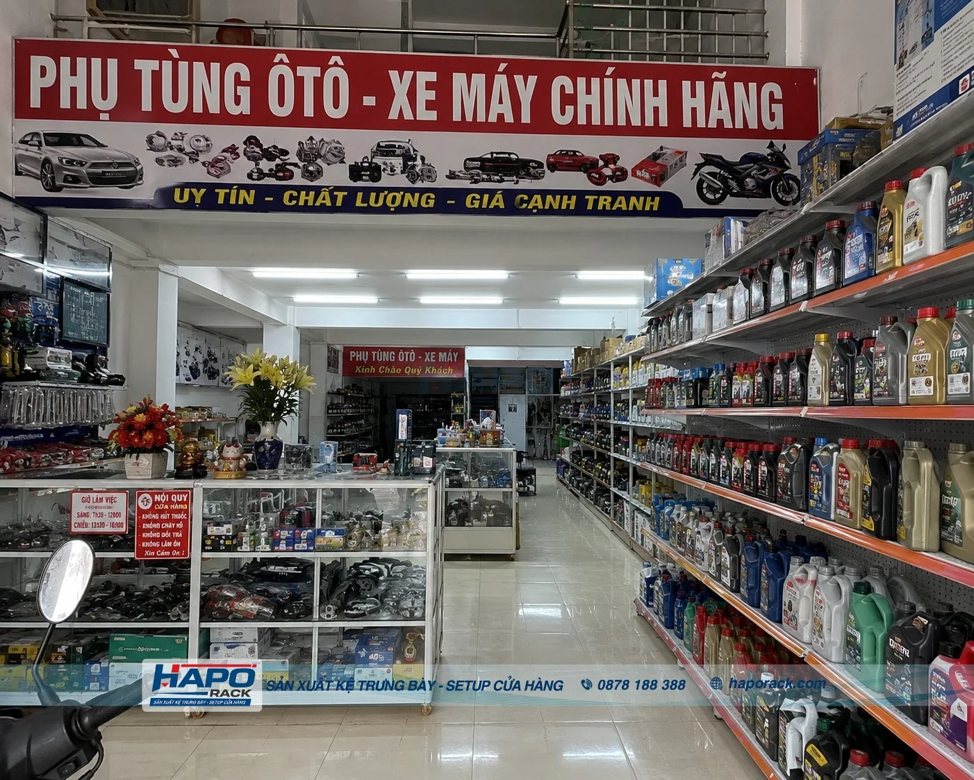Kệ Để Phụ Tùng Ô Tô Chịu Tải Tốt, Phù Hợp Nhiều Loại Linh Kiện