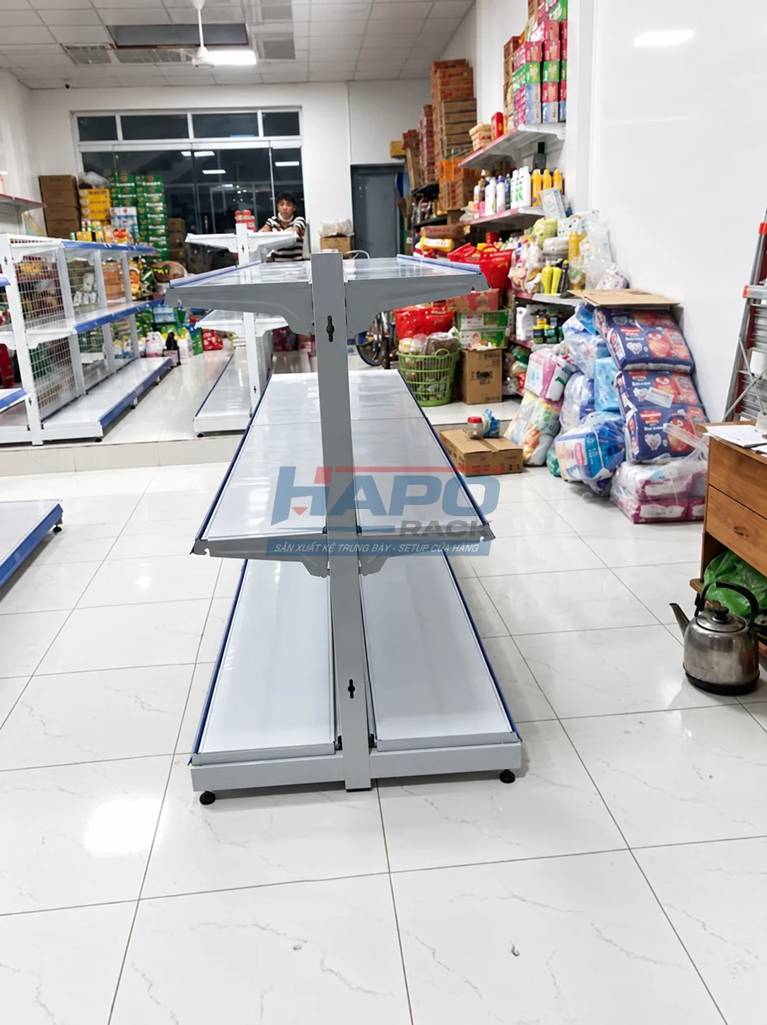 Kệ Đôi Lưng Tôn Liền Giá Xưởng – Nhận Lắp Đặt Tận Nơi