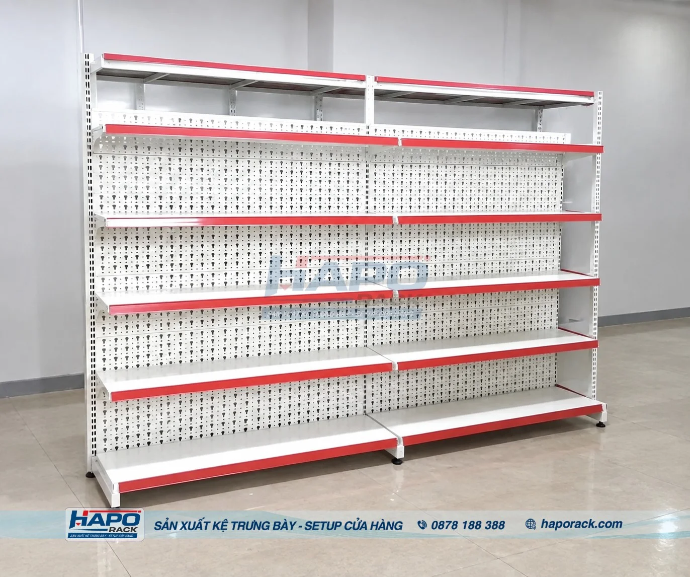 Kệ Đôi Lưng Tôn Lỗ 5 Tầng Bền Chắc, Dễ Trưng Bày