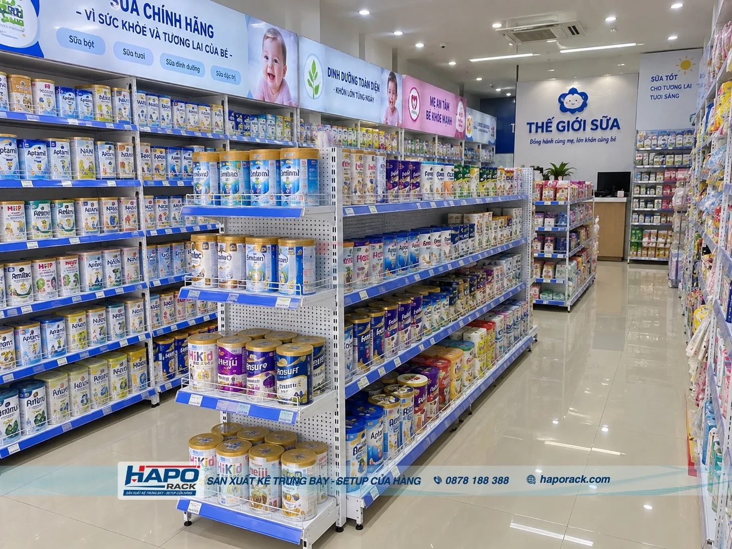 Kệ Đôi Lưng Tôn Lỗ Cho Shop – Tối Ưu Không Gian Và Diện Tích Trưng Bày