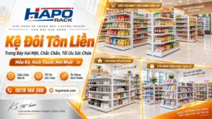 Kệ Đôi Tôn Liền Nhiều Tầng – Tăng Sức Chứa, Trưng Bày Khoa Học