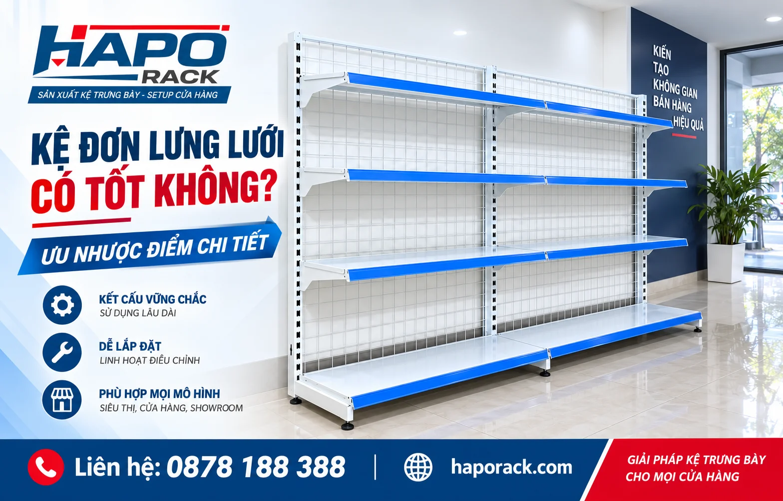 Kệ Đơn Lưng Lưới Có Tốt Không? Đánh Giá Ưu Nhược Điểm