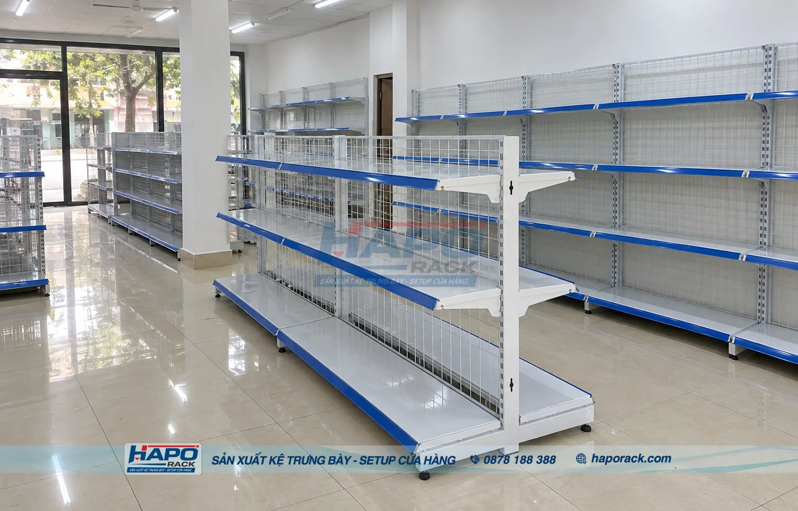 Kệ Lưng Lưới 3 Tầng Đơn Và Đôi: Khác Biệt Về Vị Trí Lắp Đặt