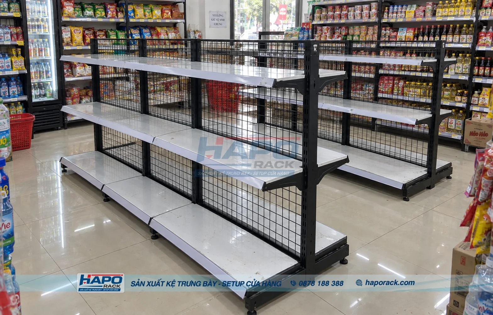 Kệ Lưng Lưới 3 Tầng – Đủ Mẫu, Đủ Kích Thước, Giá Tốt
