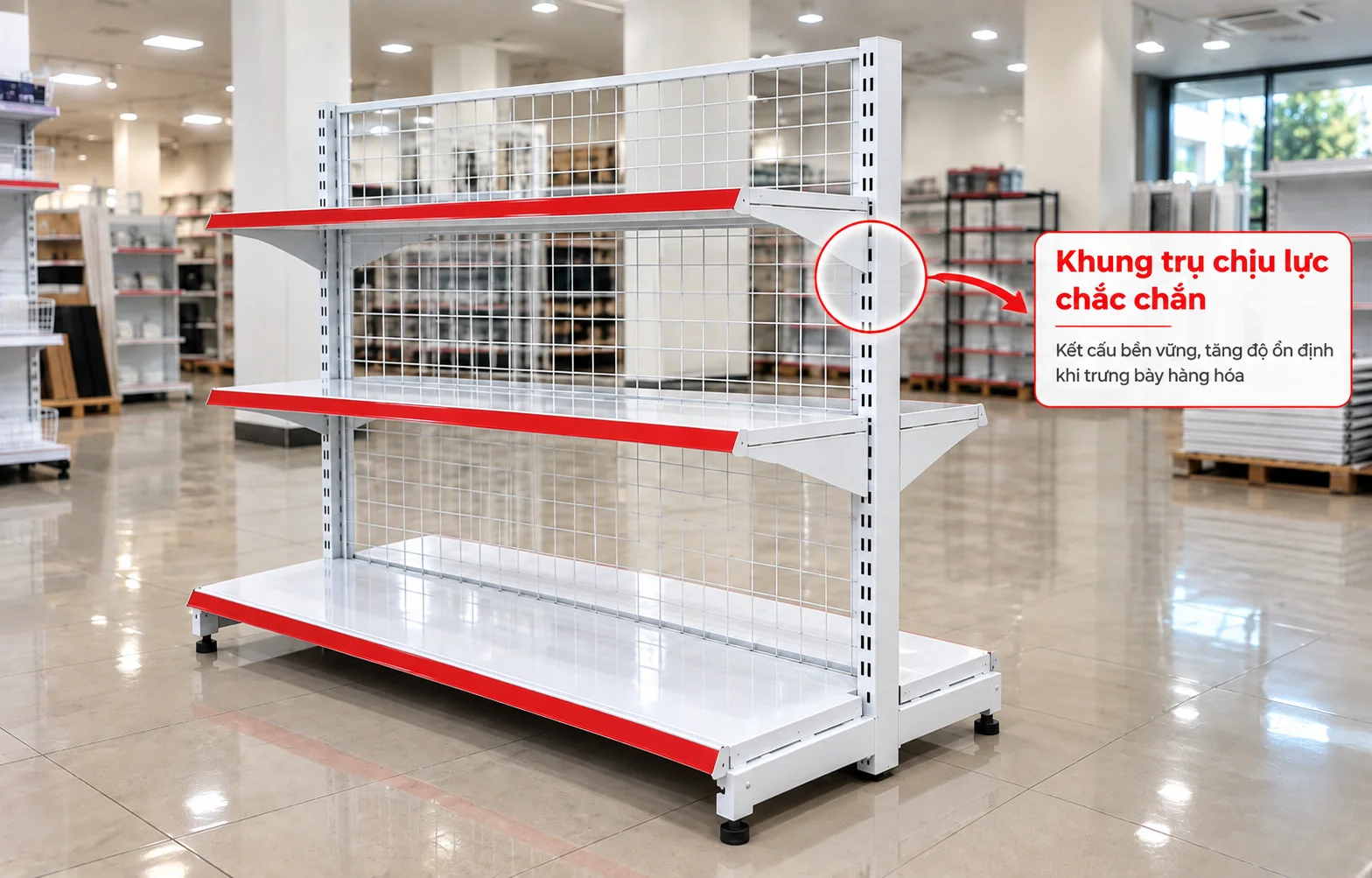 Kệ Lưng Lưới 3 Tầng Giá Tốt – Đủ Kích Thước, Bền Đẹp