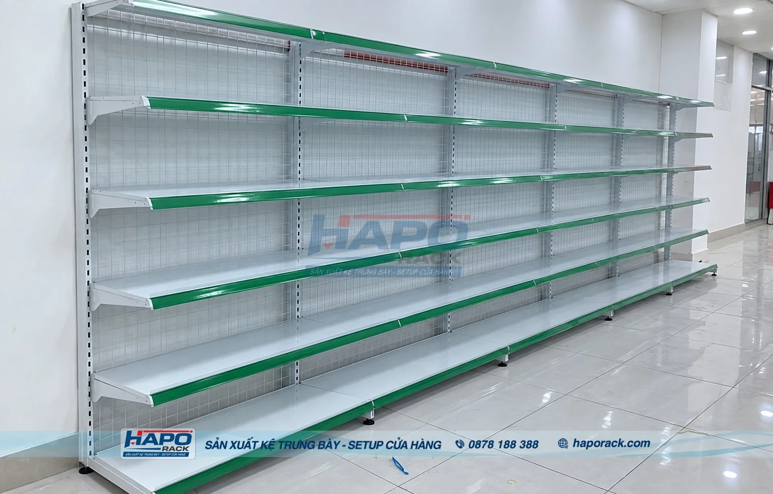 Kệ Lưng Lưới 6 Tầng Bền Chắc – Thiết Kế Theo Mặt Bằng
