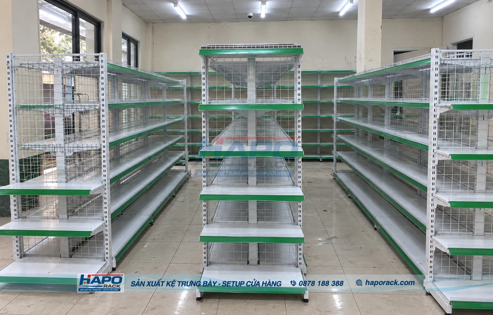 Kệ Lưng Lưới 6 Tầng HAPO Rack – Báo Giá Chi Tiết