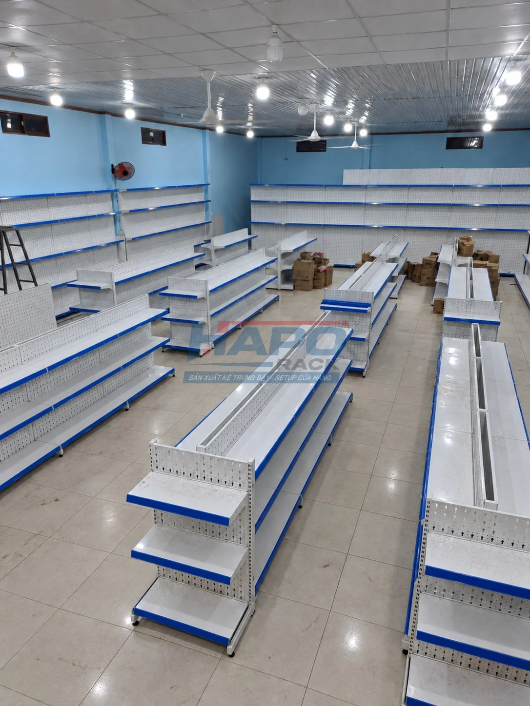 Kệ Lưng Tôn Đục Lỗ 3 Tầng Đẹp, Hiện Đại