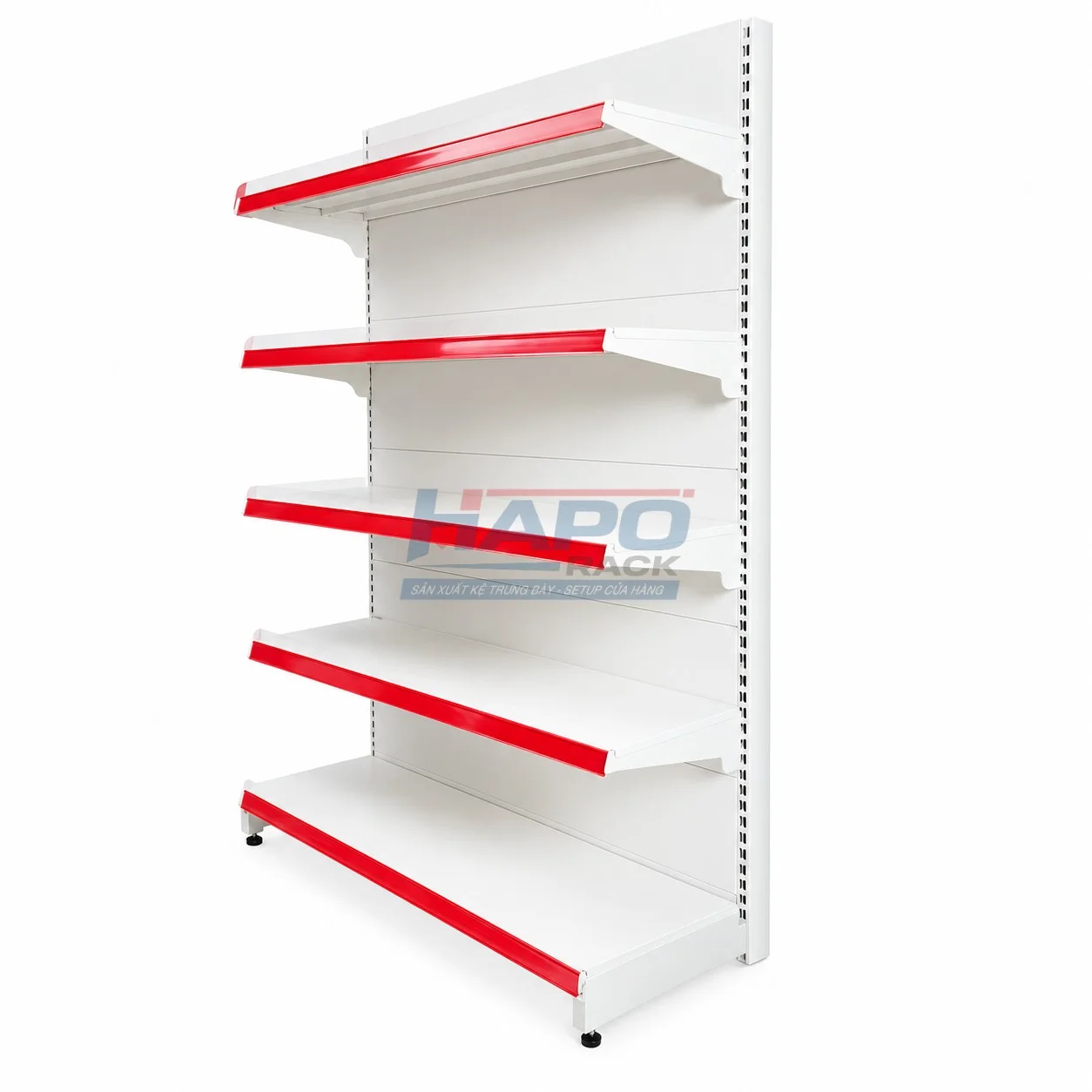 Kệ Lưng Tôn Liền 5 Tầng HAPO Rack | Kệ Trưng Bày Đa Năng