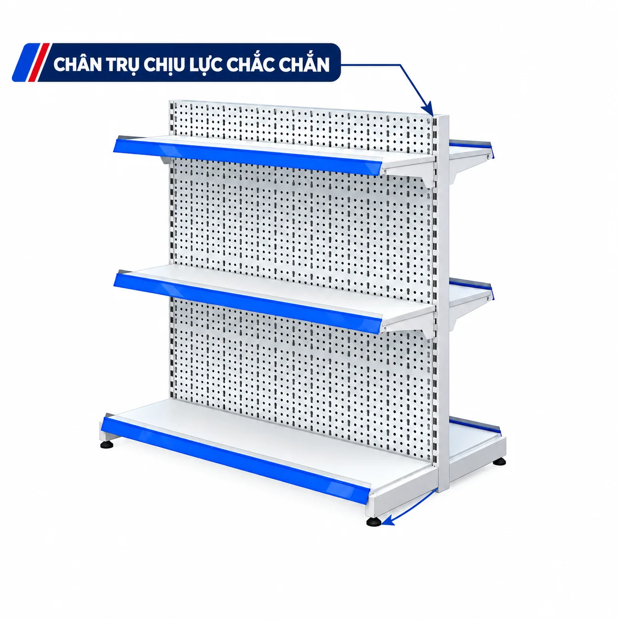 Kệ Lưng Tôn Lỗ 3 Tầng Đủ Kích Thước, Bền Đẹp