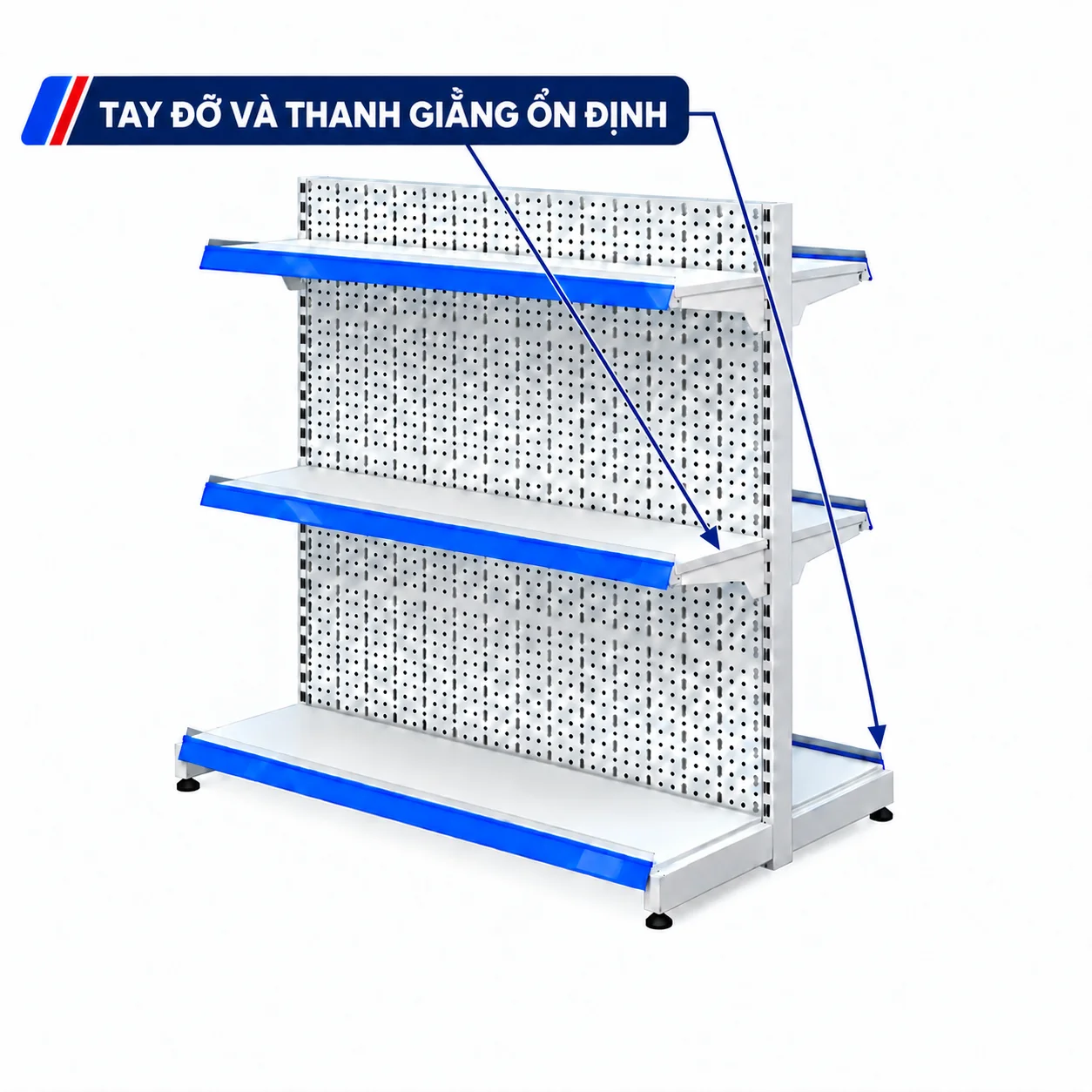 Kệ Lưng Tôn Lỗ 3 Tầng Đủ Kích Thước, Bền Đẹp