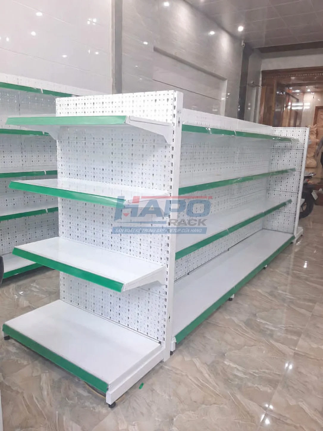 Kệ Lưng Tôn Lỗ 4 Tầng Đủ Kích Thước, Dễ Lắp Ráp